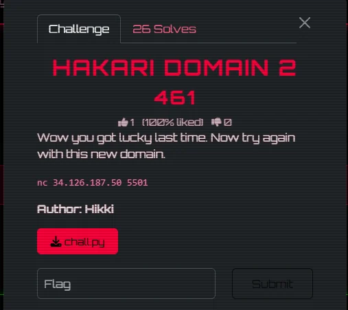Hakari Domain 2 PDF evidence frame 1