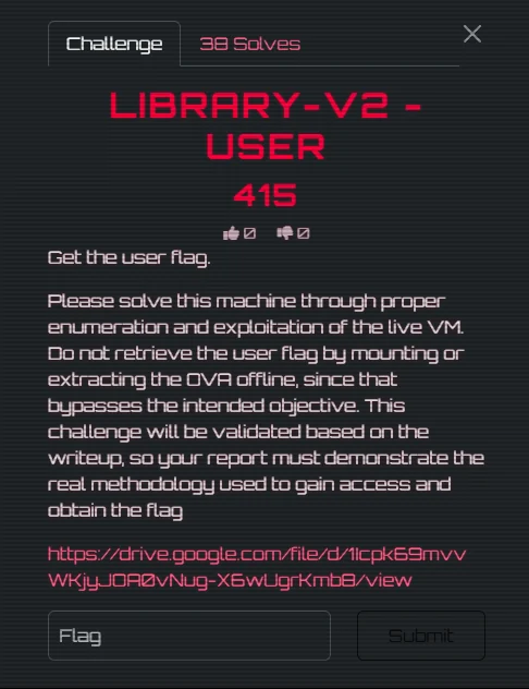 Library-V2 - user PDF evidence frame 1