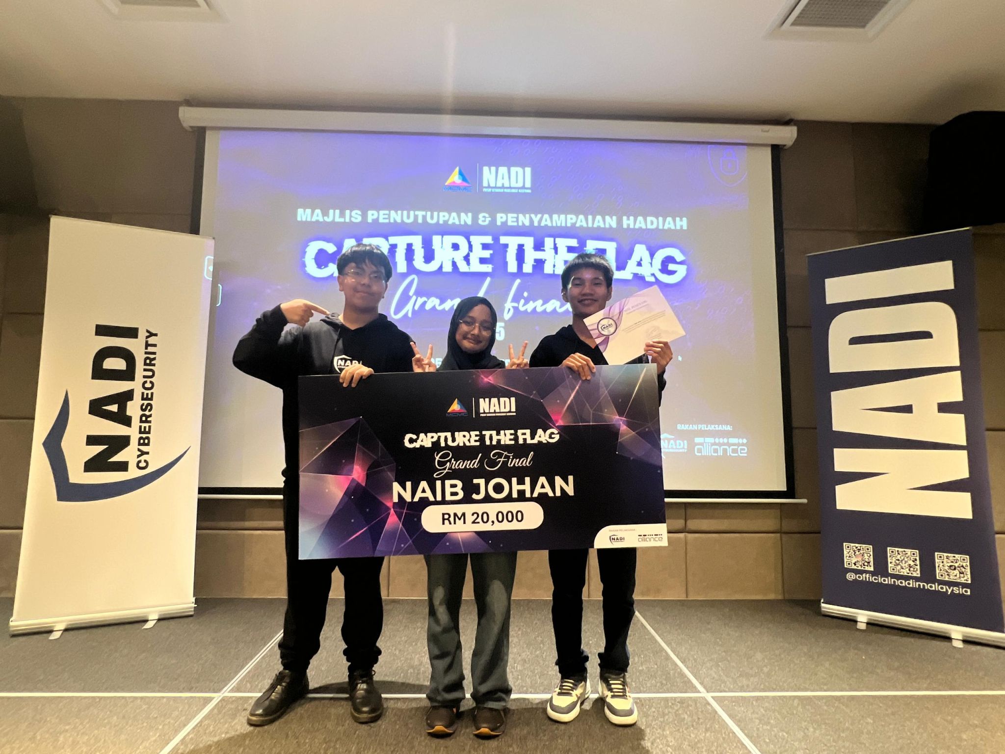 NADI Cybersecurity X Capture The Flag Grand Final 2025 cover